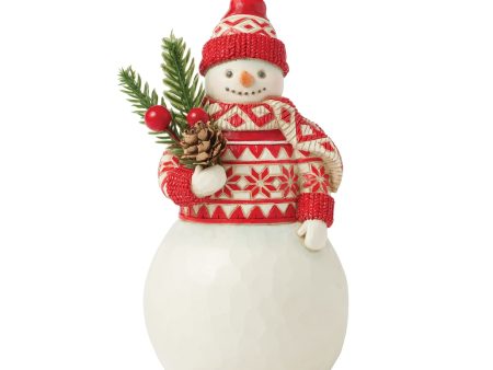 Nordic Noel Snowman Evergreen For Cheap