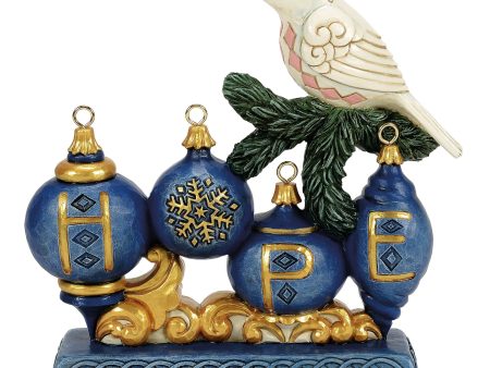 Blue & Gold Hope with Dove Fig Online Hot Sale