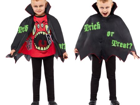 2in1 Trick or Treat Umhang für Kinder Online Hot Sale