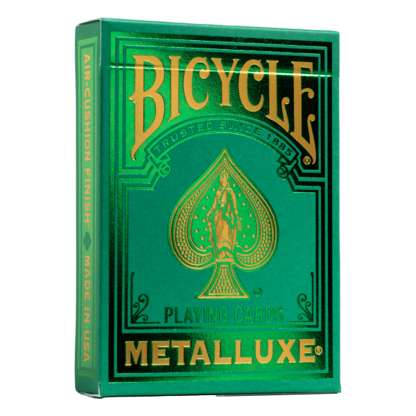 Bicycle Playing Cards - Metalluxe Holiday Green Fashion