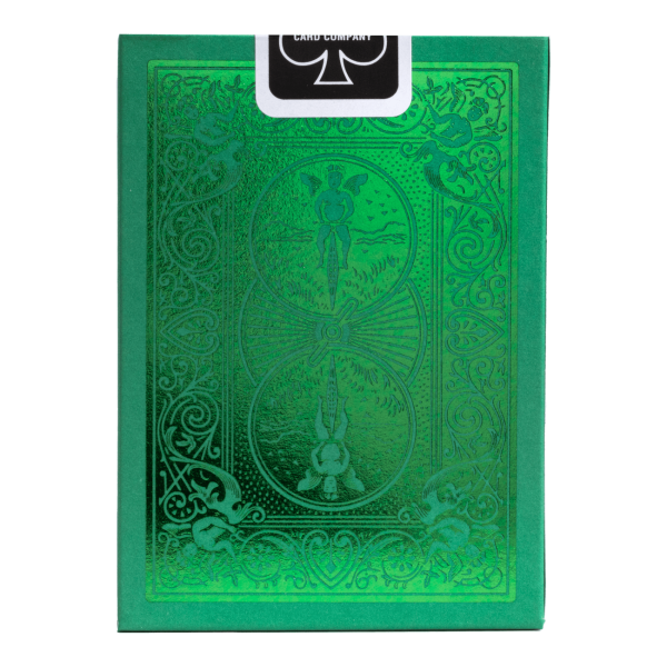 Bicycle Playing Cards - Metalluxe Holiday Green Fashion