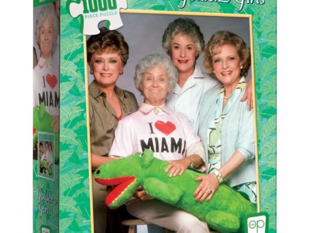 Puzzle - USAopoly - The Golden Girls  I Heart Miami  (1000 Pieces) For Sale