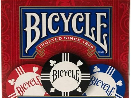 Bicycle - Clay Poker Chips 8 Gram (50ct) on Sale