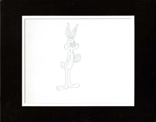 Bugs Bunny 1979 Animation Cel Drawing from Warner Brothers Looney Tunes Christmas 29 Fashion