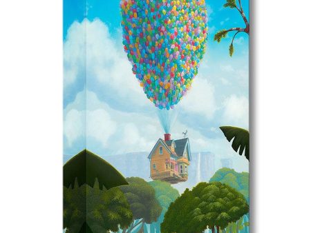 Up Pixar Walt Disney Fine Art Michael Provenza Limited Edition 1500 Treasures on Canvas Print TOC  Ellie s Dream  Fashion