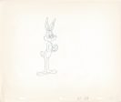 Bugs Bunny 1979 Animation Cel Drawing from Warner Brothers Looney Tunes Christmas 29 Fashion