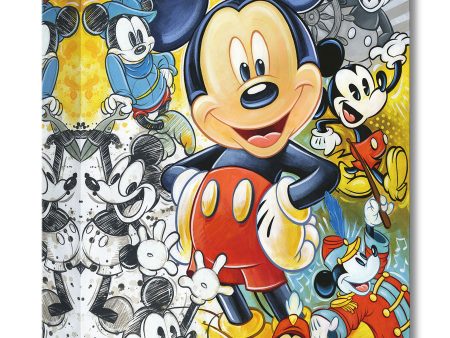 90 Years of Mickey Mouse Walt Disney Fine Art Tim Rogerson Limited Edition Treasures on Canvas TOC  90 Years of Mickey Mouse  Cheap