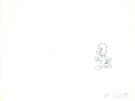 Woody Woodpecker Lantz Full-figure Vintage production animation cel drawing 209 Online