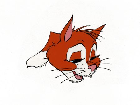 Yankee Doodle Cricket Harry the Cat by Chuck Jones 1975 Original Production Animation Cel With Studio Seal 60 Hot on Sale