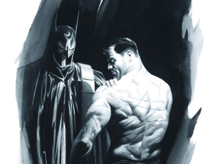 Alex Ross SIGNED Batman Scars Giclee Print on Canvas Limited Edition of 25 For Discount